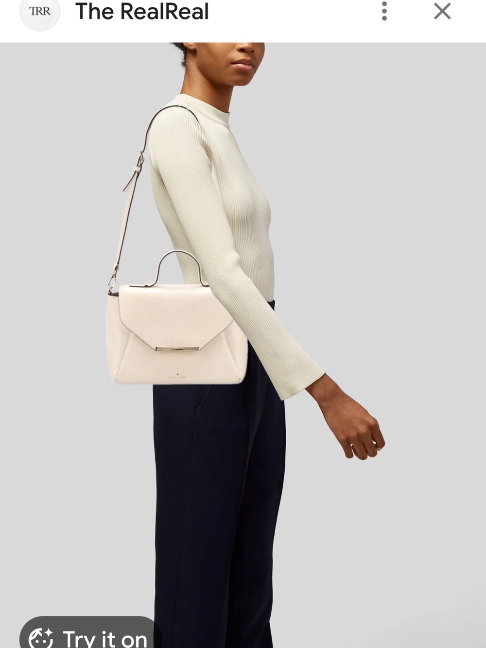 Kate Spade Cow Leather Camden Way Palermo satchel soft pink gold tone hardware - Picture 15 of 15